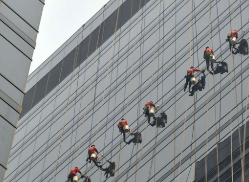 沙坪壩外墻清洗計劃、安全預案及清洗方案